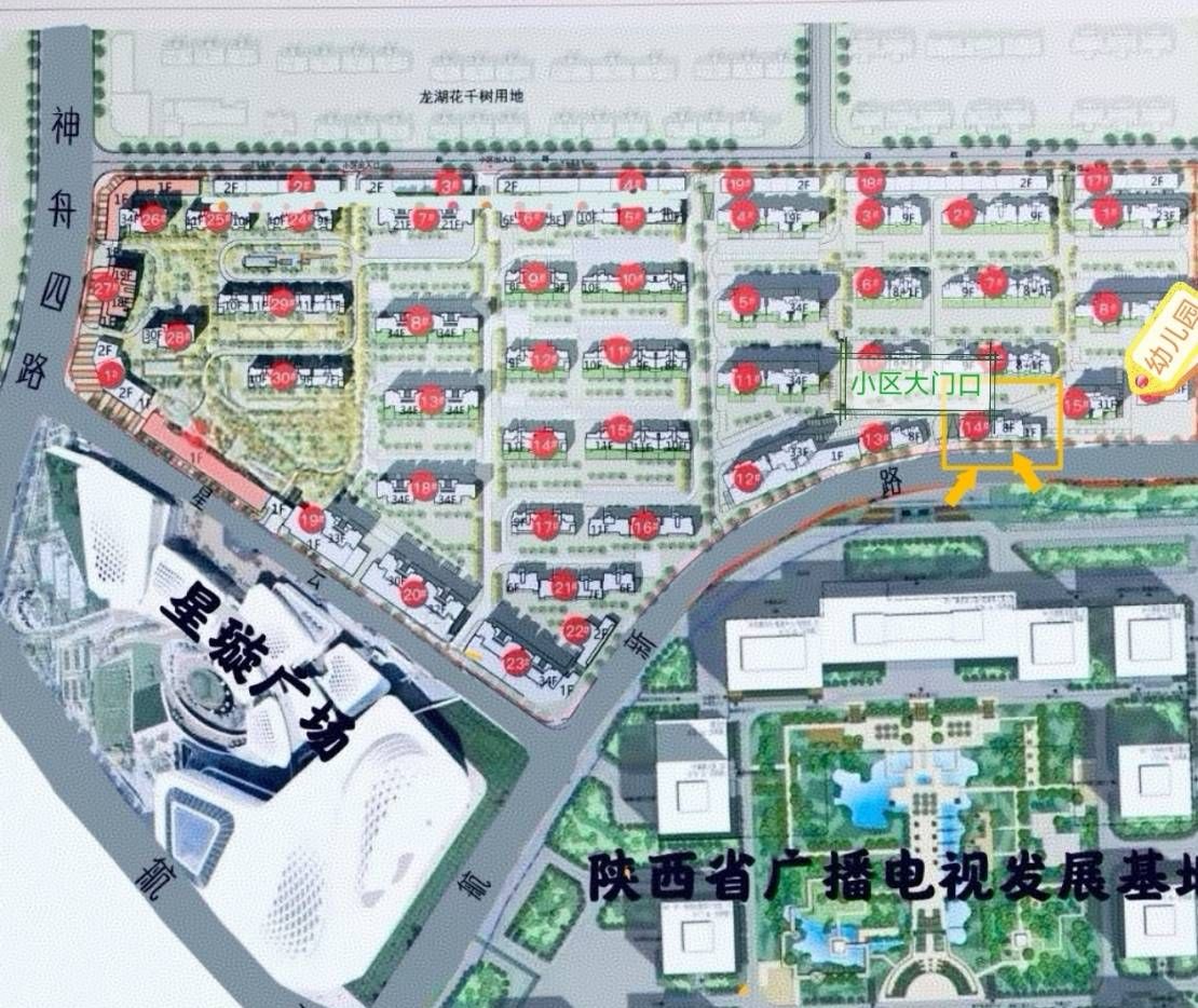 大华锦绣前城大堂与公共区域实景